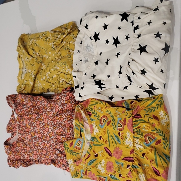 Cat & Jack Other - Lot of 4 Dresses Size 5 Toddler Girls